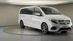 White Used 2022 Mercedes V300 AMG line MPV | £49,700 (Good price)