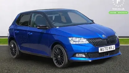 Used Skoda Fabia Monte Carlo 110 HP (80 kW) 2020 Blue Hatchback