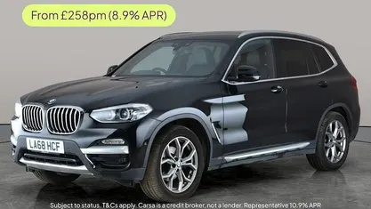 Black Used 2019 BMW X3 xLine SUV | £17,217 (Fair price)