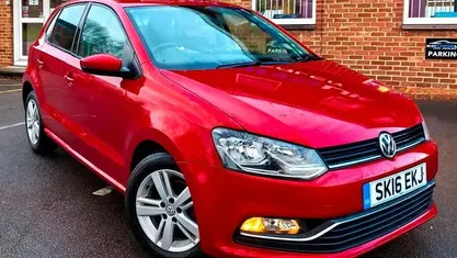 Red Used 2016 VW Polo Match Hatchback | £6,900 (Fair price)