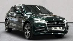 Green Used 2018 Audi Q5 S-Line SUV | £24,630 (Fair price)