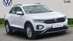 White Used 2023 VW T-Roc Life SUV | £22,053 (Fair price)