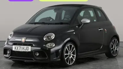 Used Abarth 595C Turismo 167 HP (122 kW) 2021 Black Cabriolet