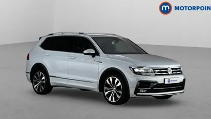 Used VW Tiguan Allspace R-line 150 HP (110 kW) 2018 Silver SUV