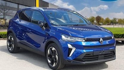 Ny Renault Captur Techno 91 HK (66 kW) 2025 Blå SUV