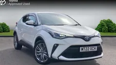 White pearl Used 2022 Toyota C-HR SUV | £20,885 (Fair price)