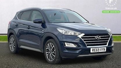 Używany Hyundai Tucson Premium 136 KM (100 kW) 2019 Niebieski SUV
