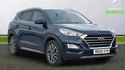 Used Hyundai Tucson Premium 136 HP (100 kW) 2019 Blue SUV