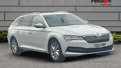 White Used 2024 Skoda Superb SE Technology Estate | £23,500 (Fair price)