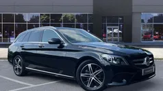 Black Used 2018 Mercedes C200 Premium Plus Estate | £16,329 (Fair price)