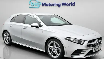 Begagnad Mercedes A180 Executive 136 HK (100 kW) 2021 Silver Halvkombi