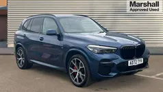 Blue Used 2022 BMW X5 M Sport SUV | £43,932 (Good price)