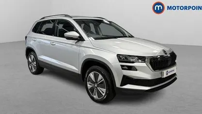 Silver Used 2024 Skoda Karoq SE Drive SUV | £17,749 (Fair price)