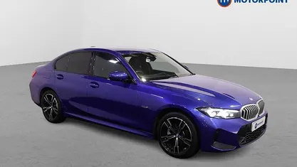 Used BMW 330e M Sport 292 HP (214 kW) 2023 Blue Sedan
