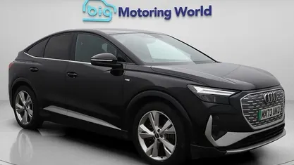 Black Used 2023 Audi Q4 Sportback e-tron S-Line SUV | £28,300 (Good price)