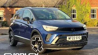 Blue Used 2021 Vauxhall Crossland Ultimate SUV | £12,357 (Fair price)
