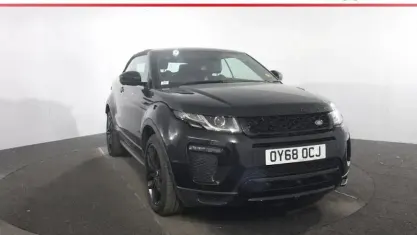 Second-hand Land Rover Range Rover evoque HSE Dynamic 180 CP (132 kW) 2018 Negru Cabrio