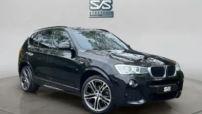 Used BMW X3 M Sport 190 HP (139 kW) 2017 Black SUV