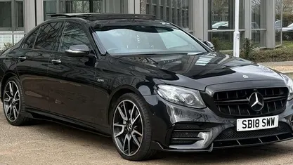 Used Mercedes E43 AMG Premium Plus 401 HP (294 kW) 2018 Black Sedan