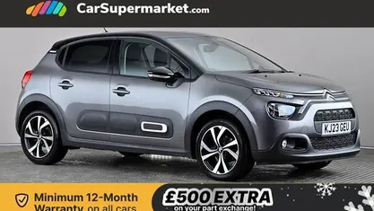 Grey Used 2023 Citroën C3 PureTech Hatchback | £9,897 (Fair price)