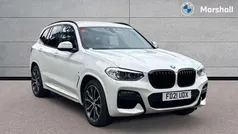 Alpine white Used 2021 BMW X3 M Sport SUV | £28,892 (Fair price)