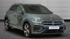 Petrol blue Used 2023 VW T-Roc R-line SUV | £23,990 (Fair price)