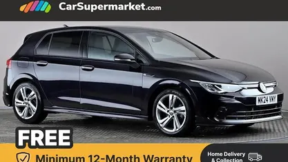 Used VW Golf VIII R-line 131 HP (96 kW) 2024 Black Hatchback