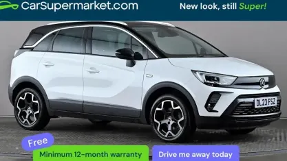 Second-hand Vauxhall Crossland Ultimate 110 CP (80 kW) 2023 Alb SUV