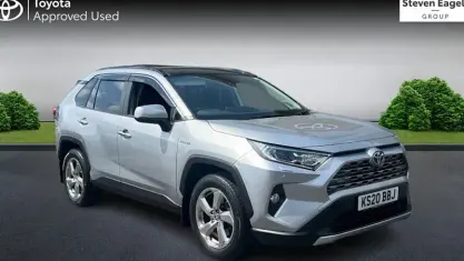 Used Toyota RAV4 Hybrid 222 HP (163 kW) 2020 Silver SUV