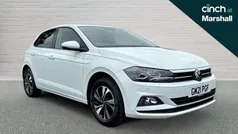 Pure white Used 2021 VW Polo Match Hatchback | £14,691 (Fair price)