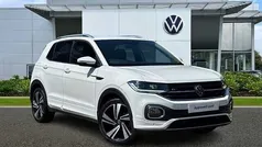 Pure white Used 2022 VW T-Cross R-line SUV | £18,992 (Fair price)