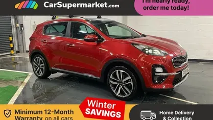 Red Used 2019 Kia Sportage SUV | £15,297 (Fair price)