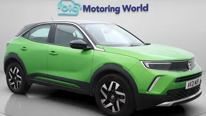 Used Vauxhall Mokka Elite 101 HP (74 kW) 2021 Green SUV