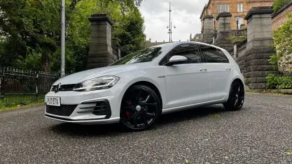Used VW Golf VII GTD 184 HP (135 kW) 2017 Silver Hatchback