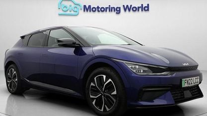 Used Kia EV6 GT-Line 167 kW (228 HP) 2022 Blue SUV