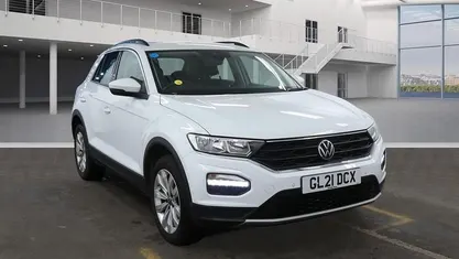 White Used 2021 VW T-Roc SE SUV | £16,599 (Good price)