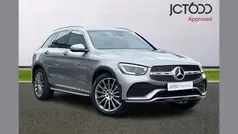 Silver Used 2021 Mercedes GLC300 AMG Line Premium SUV | £29,200 (Good price)