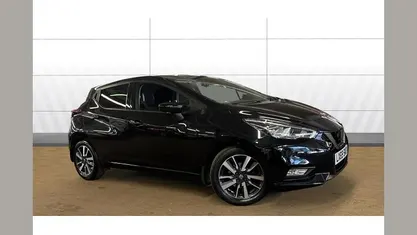 Used Nissan Micra Tekna 101 HP (74 kW) 2019 Black Hatchback