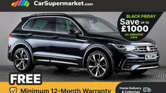 Black Used 2022 VW Tiguan R-line SUV | £22,776 (Fair price)