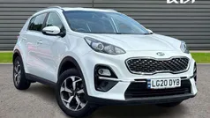 White Used 2020 Kia Sportage 2 SUV | £12,991 (Fair price)