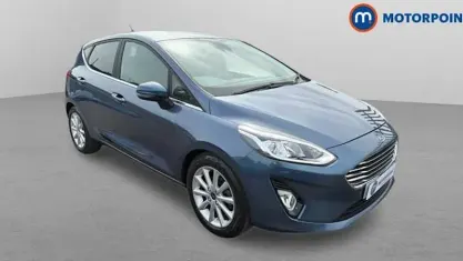 Used Ford Fiesta Titanium 155 HP (114 kW) 2020 Blue Hatchback