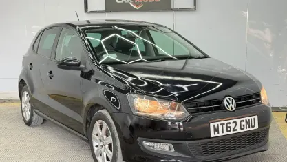 Used VW Polo Match 70 HP (51 kW) 2013 Black Hatchback