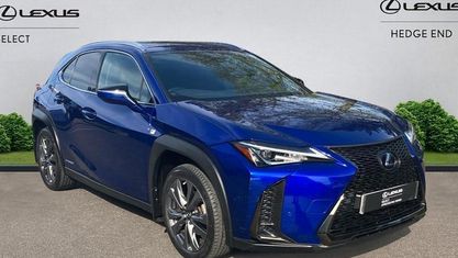 Usado Lexus UX 250h Sport Line 184 CV (135 kW) 2021 Azul SUV