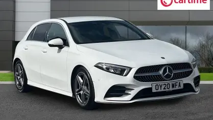 Used Mercedes A200 Executive 163 HP (119 kW) 2020 White Hatchback