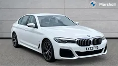 White Used 2022 BMW 520 M Sport Sedan | £28,820 (Fair price)