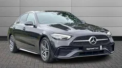 Grey Used 2024 Mercedes C200 AMG line Sedan | £32,295 (Fair price)