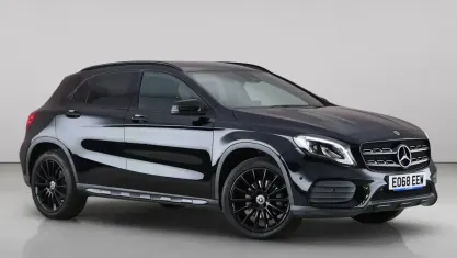 Used Mercedes GLA220 AMG line 177 HP (130 kW) 2018 Black SUV