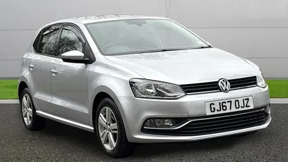 Used VW Polo Edition 90 HP (66 kW) 2017 Silver Hatchback