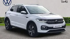 White Used 2021 VW T-Cross R-line SUV | £18,900 (Fair price)