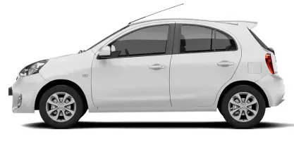 Used Nissan Micra Acenta 80 HP (58 kW) 2016 White Hatchback